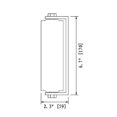 thumbnail image 2 of ALEKO ROLLER6INCH Side Roller for Sliding Rolling Gate Black Guide With Bracket 6-inch, 2 of 3