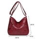 thumbnail image 2 of Bolsa de mano de cuero PU a la moda para mujer, de mensajero informal con cremallera de viaje para mujer Tmvgtek Para Estrenar, 2 of 7