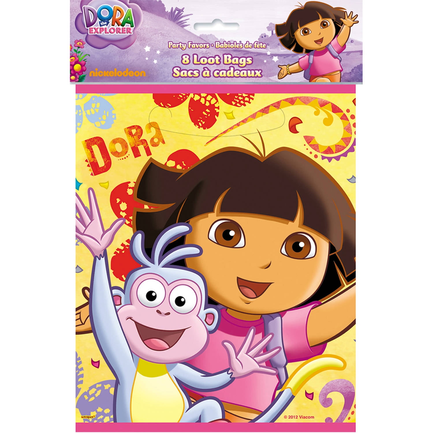 24 pièces Dora the Explorer Délices Sacs Cadeau Party Favors Candy Friandise Anniversaire Sac