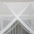 thumbnail image 6 of 4 Corners Post Canopy Bed Curtain for Girls Boys Adults - 4 Opening - Princess Bedroom Decoration, 190x210x240cm, White, 6 of 9