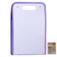 thumbnail image 3 of Homerr Folder Organizer Bag Portable Document Holder Vertical A4 File Organizer 13 Layer Large Capacity Expanding Folder Portable Hand held Storage for 300 Sheets, 3 of 7