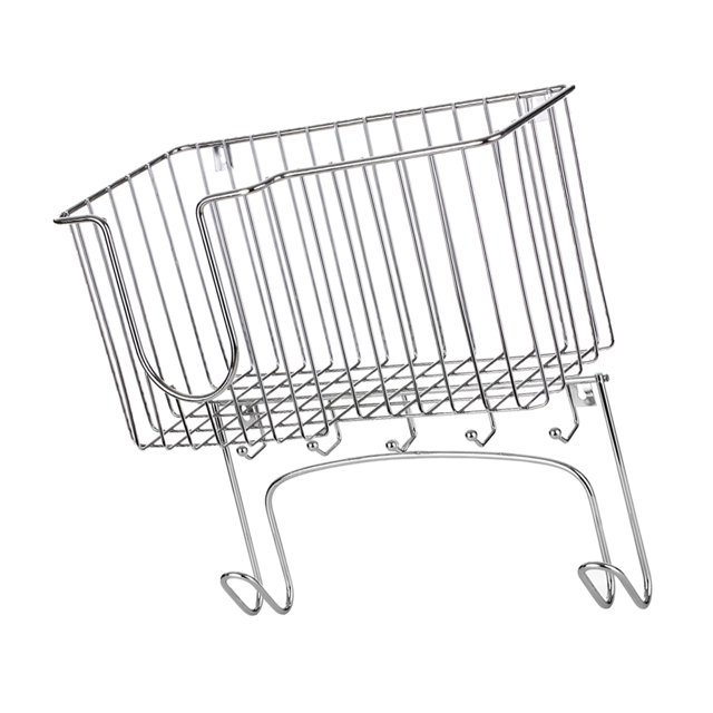 Canasta de almacenamiento de soporte de tabla de planchar montada en la pared MABOTO Titular de almacenamiento