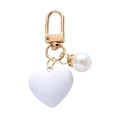 thumbnail image 2 of Llavero de corazón Sunnimix llavero regalo creativo para Bolso Decoración resina Blanco, 2 of 8