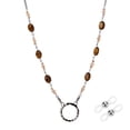 thumbnail image 1 of Collar Cadena Porta Anteojos para Mujeres y Hombres - Café, 1 of 8