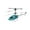 Blue, variant on 912 RC Helicopter with Gyro Stabilization, 2.5CH Remote Control Aircraft with LED Lights, Durable ABS Body, Stable Indoor Flight Model for Beginners