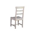 thumbnail image 3 of Taran Designs Brooke Solid Wood Dining Chairs (Set of 2) in White, 3 of 8