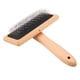 thumbnail image 2 of Peine de pelo para mascotas, herramienta de depilación de acero inoxidable con pasador para perros y gatos (cabeza cuadrada), 2 of 10