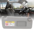 thumbnail image 1 of Driver Side Gray Sun Visor with Mirror, Sun Blocking Shield Board for Land Cruiser  2010-2023 LHD, 1 of 7