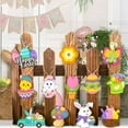 thumbnail image 3 of 20PCS Easter Hanging Ornaments Cute Easter Egg and Rabbit Decorative Pendant Birthday Party Hanging Pendant for Festival Decoration Home Decor Holiday Party Supplies, 3 of 6