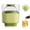 Green, variant on Large 2.5" Ice Ball Press Mold, Silicone Sphere Ice Maker with Lid for Whiskey & Cocktails, Easy Release Planetary Design for Slow-Melting Chilling