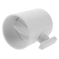 thumbnail image 4 of FONDOTIN Backdraft Damper Valve Dryer Vent Damper ABS White 1Set Industrial Plants, 4 of 8