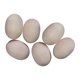 thumbnail image 4 of 6 huevos de madera sin pintar, adornos de madera en , huevos falsos, recuerdo de fiesta, artesanía sin terminar, decoración de Pascua de para, 4 of 7