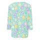 thumbnail image 2 of TaTaai Women's Easter Printed T Shirt 3/4 Sleeve Round Neck Casual Loose Fit Top Fashion Pullover Soft Comfortable Blouse for Spring Summer Daily Party Wear Gift, 2 of 5