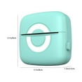 thumbnail image 6 of PPgejGEK Printe-r Sticker Maker,Bluetooth Wireless Portable Mobile Printe-r Machine Thermal Printe-r for Notes,Photo, Scrapbook,Label Pocket Label Receipt Holiday Deals, 6 of 7