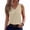 Khaki, variant on Women Tank Tops,V Neck Pleated Shirts Summer Tank Tops For Women Basic Tees Dressy Casual Trendy Clothes Ruched Cute Summer Tops Green L