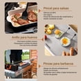thumbnail image 4 of 14 Piezas Kit asador de Carne, Juego de Utensilios para Parrilla, Kit de Accesorios de Barbacoa de Acero Inoxidable para Hombres y papá, Ideal para Carnes Asadas, 4 of 10