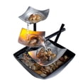 thumbnail image 1 of Aurlik Tabletop Water Fountain, Home Décor Soothing Sound Machine - Automatic Pump, Wall-Mounted Art Water Feature – Easy-To-Install Modern Metal Fish Design with Led Lights for Home Decor, 1 of 2