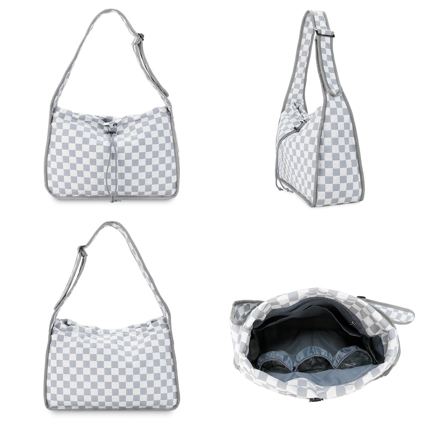 SPEKSEE Waterproof Nylon Diaper Bag Handbag - Single Shoulder Handbag with Large Capacity and Multi-function Partition for Maternal Travel