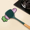 thumbnail image 4 of Carrot Silicone Pot Lid Organizer, Small Spoon Rest, Non-Slip Lid & Spoon Holder for Countertop, Stove Top, 1 Pcs Kitchen Gadget, Gift for Home Cooks, 4 of 9