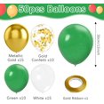 thumbnail image 3 of Green and Gold Balloons Emerald Green Balloons Dark Green Balloons Green and Gold Party Decorations Green Birthday Decorations Green and Gold Birthday Decorations Green Confetti Balloons Green Gold, 3 of 7