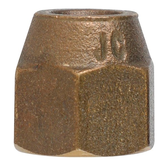 Pack De 3 Tuerca Flare Cluxer Bronce 1/4"