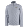 thumbnail image 2 of Men's Cutter & Buck  Gray Vanderbilt Commodores Evoke Eco Softshell Recycled Full-Zip Jacket, 2 of 3