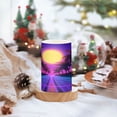 thumbnail image 2 of Yayeee Flameless Candles with Remote Flickering Battery Operated Multi Color Changing, Purple Neon Road, 2 of 7