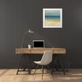 thumbnail image 3 of Coulter, Cynthia 15x15 White Modern Wood Framed Museum Art Print Titled - Navy Blue Horizons I, 3 of 4