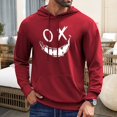 thumbnail image 1 of MKLEKYY Pull-Over pour Femmes Mode Décontractée pour Hommes, Pull à Capuche à Manches Longues avec Cordon de Serrage, 1 of 1