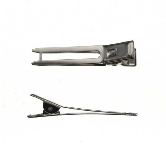 HBC 1.9 Inch Hair Clip Double Prong Alligator Clips - 1000 Pack