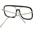 thumbnail image 3 of Oversized Sunglasses Women Retro Transparent galsees For Men Ladies Eyewear, 3 of 8