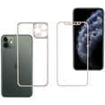 thumbnail image 1 of Mignova [Camera Armor] iPhone 11 Screen Protector Glass, Front & Back 9H Hardness Tempered Glass Screen Protector [Titanium Edge] Anti-Scratch 0.26mm HD for iPhone 11 6.1 Inch(Rodr Gold), 1 of 7