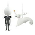 thumbnail image 2 of Hallmark Ornaments (Disney Tim Burton's The Nightmare Before Christmas Jack Skellington and Zero), Set of 2, 2 of 5