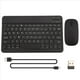 thumbnail image 1 of Teclado y Ratón Inalámbricos Bluetooth Ultrafinos y Silenciosos, Adecuados para Tabletas y Portátiles, Teclado Bluetooth Negro, 1 of 5