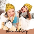 thumbnail image 4 of Lsque Burger 1 Pattern Knitted Beanie, Unisex Winter Hat, Knit Hat Winter Beanies Thick Fisherman Beanies Cuffed Plain Skull Caps, 4 of 6