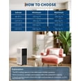 thumbnail image 7 of 14000 BTU Portable Air Conditioner, 3-in-1 Quiet AC Unit Cools Up to 750 Sq.Ft, Dehumidifier & Fan Modes, Remote Control, 24h Timer, Easy Install for Bedroom, Living Room, Office, 7 of 7