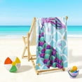 thumbnail image 6 of WERNNSAI Mermaid Kids Beach Towel - 30” x 60” Microfiber Mermaid Sand Free Towels for Girls Bath Pool Camping Travel Towel Quick Dry Ultra Absorbent Super Soft Beach Blanket Bath Shower Towel, 6 of 14