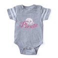thumbnail image 1 of CafePress - Pink Pirate - Cute Infant Baby Football Bodysuit, 1 of 1