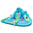 thumbnail image 3 of Patiojoy Inflatable Water Slide  Blowup Water Park with Dual Slides Climbing Wall  Large Splash Pool & Dual Water Cannons & Carry Bag Wet Dry Combo for Indoor Outdoor Use (Without Blower), 3 of 10