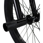 Elite BMX Bicycle 20” Freestyle Bike - Stealth White Ideal for Ages 7 to 18 Years