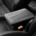 thumbnail image 3 of Leather Car Armrest Pad New Auto Center Console Pad Universal Car Center Console Pad Armrest Cover Car Interior Accessories For Most Vehicle SUV Truck Car, 3 of 7