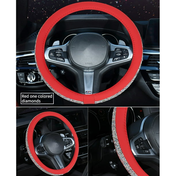 Rhinestone steering sale wheel cover walmart