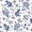 Color 2, variant on Peel and Stick Wallpaper Blue Frog Peony Floral Toile Porcelain Style 24in x 118in Contact Paper Removable Self Adhesive Wall Mural Wall Decor for Bedroom Kitchen Cabinets
