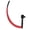 Black, variant on Professional Curved Golf Swing Posture Correction Tool - Red Rubber Flexible Swing Training Stick for Beginners Practice (10.2 x 7.5 Inches / 26 x 19 cm), Red