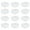 transparent, variante sur Shisuyan Porte-Monnaie Transparent en Acrylique Transparent 12 Pcs 1.6x1.6 Po Sécuritaire pour les Doigts