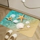 thumbnail image 4 of Bathroom Carpet Sponge Foam Absorbs Water And Is Soft And Suitable For Bathroom And Kitchen 15.74x23.62 Inches Flannel Mat Is Antiskid, 4 of 6