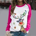 thumbnail image 1 of 2023 Chandail en Molleton de Noël pour Femmes en Liquidation Col Rond Mode Décontractée Manches Longues Imprimé de Noël Chandail en Molleton Blouse, 1 of 4