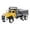 Cement Dump Truck, variant on Cement Mixer Model Mini Pull Back Dumping Movable Simulated Auto Concrete Truck Toys Decoration for 3+ Years Old Child -