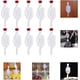 thumbnail image 4 of Kit de esclusa de aire para cubo de vino de fermentación, tapón de válvula de escape transparente en forma de S para elaborar cerveza W, 4 of 5