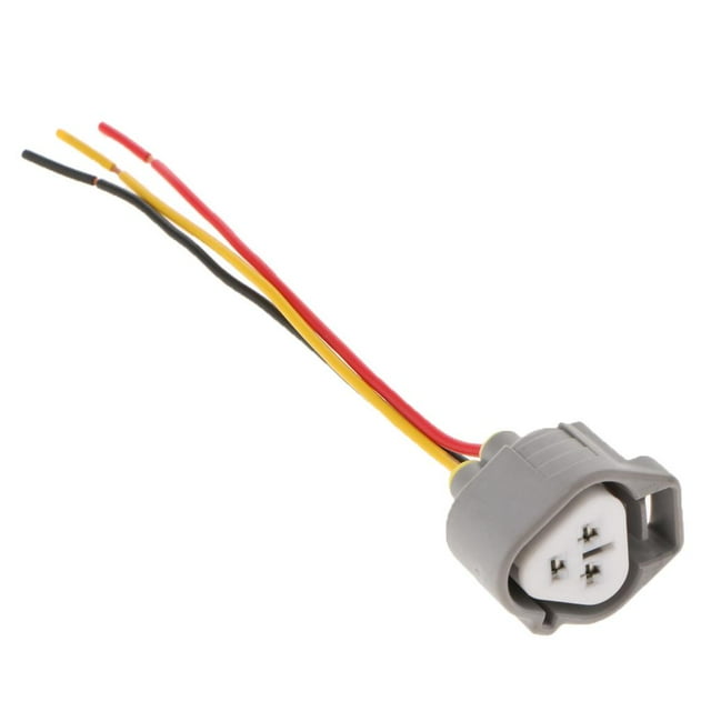 Gris Del Enchufe Del Conector Del Terminal Del Alambre Del Conector De La Impermeable De La Manera De 3 Pin Para El Camión Del Coche Baoblaze Conector de 3 pines